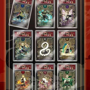 Cartes de collection Demon <span class=keywords><strong>Slayer</strong></span> MEIGUSHE avec slabs – Cartes rares d'anime japonais avec notation DS – Cartes à collectionner Kamado Nezuko Mitsuri - Product Image 4
