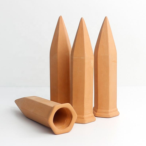 Maceta de terracota hecha a mano, estilo vintage, tallada a mano, rústica, adecuada para plantas de interior, balcones, jardines y mesas. - Product Image 6