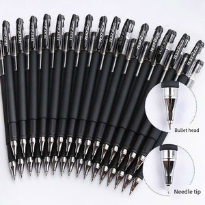 Penne Gel in Plastica OEM Stylo 0.5mm con Inchiostro <span class=keywords><strong>Blu</strong></span>/Rosso e Logo Personalizzato, Penne Promozionali all'Ingrosso per Ufficio e Scuola - Product Image 4