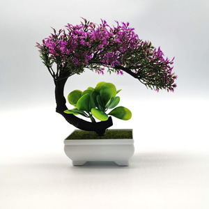Mini Bonsái Artificial de <span class=keywords><strong>Pino</strong></span> Japonés de Plástico para Decoración de Escritorio - Product Image 5