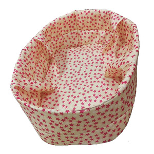 Cesta de Transporte Plegable y Portátil con Estampado de Estrellas para Muñecas Bebé, con Asas, para Niñas, Regalo, Muñecas de Peluche - Product Image 2