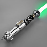 Sable de Luz Nexussaber Luke con Empuñadura de Metal, Altavoz Super Bass, Smooth Swing, Compatible con Aplicación, Duelo Intenso, y Espada LED Neopixel