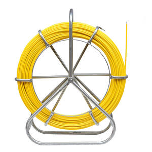 ساحبة دفع كابل ، FRP ، قناة ثعبان الألياف الزجاجية ، قضبان قناة D ، مع بكرة - Product Image 1