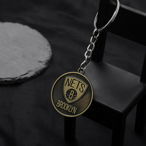 Articles promotionnels pour fans : Porte-clés en métal à double face avec logo d'équipe en relief, pendentif <span class=keywords><strong>James</strong></span> Curry Durant - Product Image 3