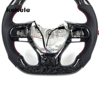 Volant personnalisé en fibre de carbone forgée avec LED RPM pour Lexus IS250 IS350 ISF RC GSF RX CT LS ES GS 2015-2023