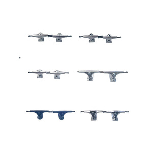 Trucks de skateboard portables en aluminium de 7 pouces et 18 mm à double rocker, modèle P HRT508, pour <span class=keywords><strong>longboard</strong></span>, descente, danse et glisse, marque BUTIAN - Product Image 5