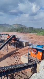 Ligne de concassage et de criblage de galets de rivière pour la production de sable manufacturé et d'agrégats de béton - Product Image 2