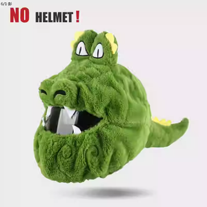 SNOR人気のオートバイ用ヘルメットカバー面白いウサギ耳ぬいぐるみヘルメットフルフェイス保護カバー楽しい乗り物とギフト - Product Image 5