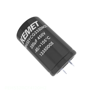 Condensateur original à traversée de trou 1,2 mF PEH532RCF4120M2 CAP ALUM SNAP-IN 105C - Product Image 1