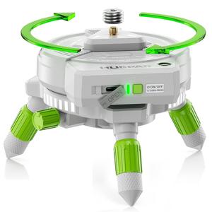 Base pivotante <span class=keywords><strong>Huepar</strong></span> AT5 pour niveau laser, adaptateur de niveau laser, base rotative à 360 degrés, support de trépied - Product Image 1