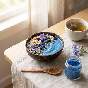 Phycocyanine de haute pureté E18 E25 E40, extrait de spiruline bleue en poudre, pigment alimentaire naturel - Product Image 4