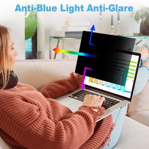 Pellicola Protettiva Privacy 15.6 Pollici per Laptop 16:10 Compatibile con HP ASUS Lenovo <span class=keywords><strong>Dell</strong></span> Acer Samsung Anti Luce Blu Anti Riflesso - Product Image 4