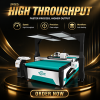 Cortadora Automática de Cama Plana, Plotter para Cortar Cuero, Máquina de Corte con Motor Servo Delta, Equipo de Corte de Patrones