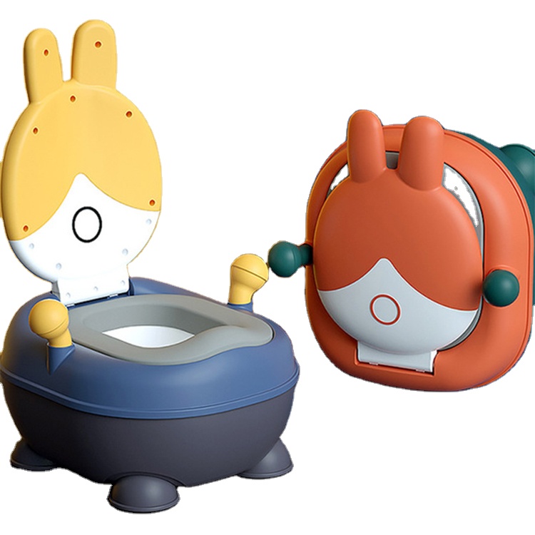 Раздельный Дизайн Pu сырье мультяшный писсуар портативный детский тренировочный горшок стул