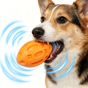 Pelotas <span class=keywords><strong>de</strong></span> Goma para Masticar para <span class=keywords><strong>Perros</strong></span>, con Sonido, para Limpieza Dental, Ecológicas, Indestructibles y Duraderas, Juguete para Mascotas <span class=keywords><strong>de</strong></span> <span class=keywords><strong>Razas</strong></span> Medianas y Grandes - Product Image 4