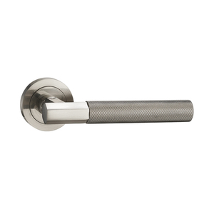 Poignées de porte et de fenêtre en alliage d'aluminium moleté, standard britannique, bon marché, pour portes intérieures en bois, sur roseau, pour portes intérieures. - Product Image 2