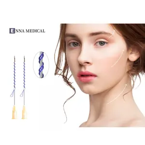 ENNA Tomada de fábrica Pdo Pcl Roscas Coreano Lifting Facial Mono Tornado Cog Multi 23g 60mm Rosca Pdo