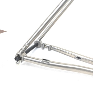 Carbon ghế Ống Titan đường xe đạp khung xe đạp frameset - Product Image 4