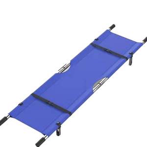 سرير إسعافات أولية محمول قابل للطي بتصميم إطار بسيط للاستخدام المنزلي ونقل الأشخاص إلى الطوابق العلوية - Product Image 5