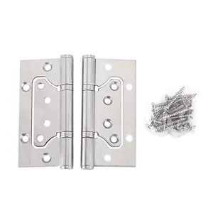 Ferragens de porta sus304 dobradiça de borboleta de aço inoxidável para portas de madeira