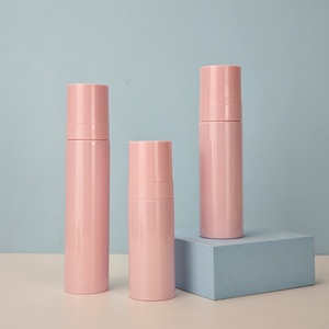 Envase Cosmético al por Mayor del Fabricante, Botella de Spray Mini Rosa de Plástico de 80ml 100ml 120ml, Botella de Lujo para Loción Corporal con Bomba - Product Image 6