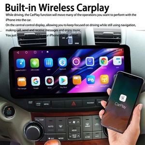 12.3inch 1920*720 Screen Android 13 Car Stereo Radio for Toyota Highlander 2007 - 2013 Multimedia Video <b>Player</b> Navigation GPS - Product Image 6