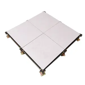 600*600mm sulfate de Calcium antistatique conductrice hpl vinyle plancher surélevé tuile