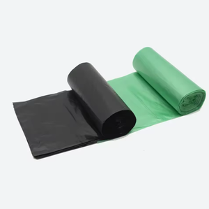 Hot bán dùng một lần phân hủy sinh học 33 gallon Thùng rác túi rác màu xanh nhựa hộ gia đình túi rác - Product Image 2