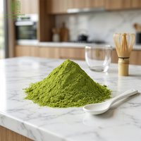 Thé vert pur certifié halal de qualité professionnelle, poudre de thé matcha instantané pour la perte de poids, les boissons détox et la pâtisserie maison