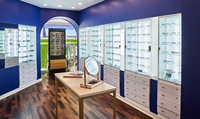 Meubles de présentation pour magasin d'optique, boutique de lunettes de soleil, présentoir de montures de lunettes