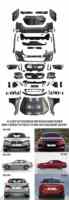 Kits de carrosserie M-TECH pour BMW Série 5 F10 F18, mise à niveau vers G60 G68 2024, comprenant capot, pare-chocs, phares et feux arrière pour M5