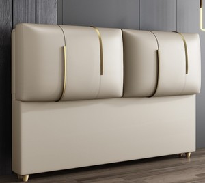 Ensemble de <span class=keywords><strong>chambre</strong></span> à coucher de luxe moderne, meubles en bois massif, plateforme doublée, cadre de lit, tête de lit, slette - Product Image 2