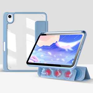 Étui pour crayon à charge rapide avec aimant puissant, étui magnétique détachable intelligent en cuir PU pour <span class=keywords><strong>iPad</strong></span> <span class=keywords><strong>Pro</strong></span> <span class=keywords><strong>11</strong></span> <span class=keywords><strong>2018</strong></span> 2020 2021 - Product Image 4