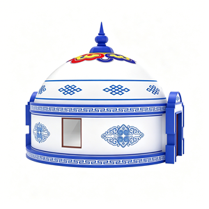 Yurt mongol moderne avec structure portable et Yurt mongol d'hiver pour la vie quotidienne en cour - Product Image 3