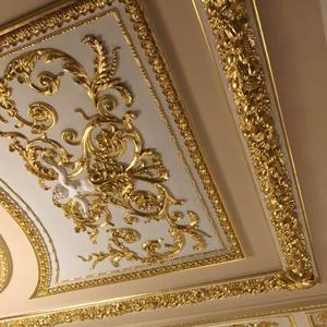 Bán Buôn 14*14Cm Tổng Hợp Vàng Lá Tấm Trang Trí Nội Thất Đồng Lá Làm Việc Thiết Kế Cho Nhà Trần Mạ Vàng Kim Loại Sơn - Product Image 5