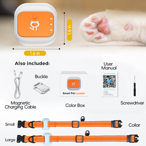 ปลอกคอติดตามสัตว์เลี้ยง GPS BeiDou รุ่นใหม่ ปี 2026 พร้อมรั้วไร้สาย แอปพลิเคชัน ตรวจสอบแบบเรียลไทม์ - Product Image 4