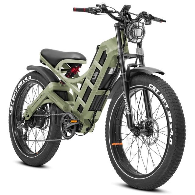 Eahora Romeo Pro 48v 60ah Custom Motor Power Electric Bike Big Hybrid Electrica Bicycle Long Range Eu Warehouse Camping Ebike