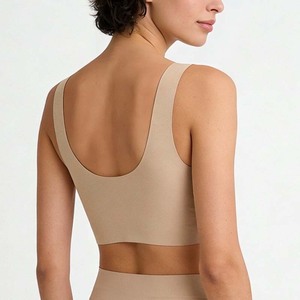 Reggiseno Sportivo OEM Senza Cuciture Stile Tank con Imbottitura Completa, Senza Ferretto, Comfort Elevato, <span class=keywords><strong>Push</strong></span>-<span class=keywords><strong>up</strong></span>, <span class=keywords><strong>Intimo</strong></span> Femminile - Product Image 2