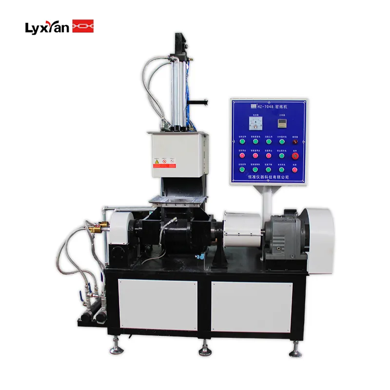 Máquina mezcladora de laboratorio para mezcla de compuesto de caucho de silicona