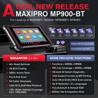 Autel MaxiPRO MP900 BT OBD2 Escáner MP 900Z 808 900 PRO Lector de código automático Altar MP900Z MP808 MP900BT MP808BT Herramienta de diagnóstico