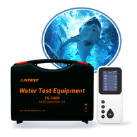 Kit de test d'eau numérique pour aquarium d'eau douce et d'eau salée, test du pH, des nitrates, des nitrites, du chlore, de la dureté totale, du carbonate