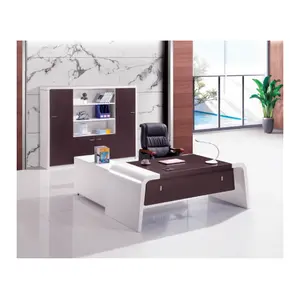 B04 High-End Home Office Furniture Supplier Latest Executive Manager Modern Luxury Office Desk Design