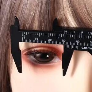 Règle de mesure des sourcils en plastique de 80 mm pour microblading et maquillage permanent - Product Image 5
