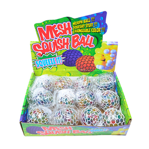 ZIMO New Factory Direct Sale Assorted Colors Grape Ball <b>Squishy</b> Stress Relief Toy 80g 6*6*6 Unisex - Product Image 4