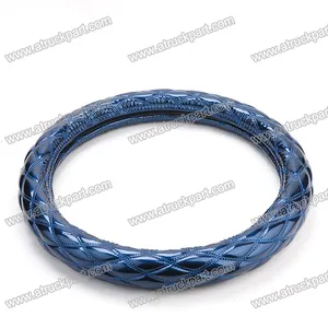 Rétroviseur de volant bleu perle, 43.5-45.5cm, 1 pièce, bleu perle + bleu, ligne de bleu, pièces de rechange pour Hino/Isuzu/fuo/UD camion