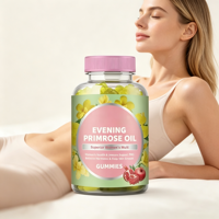 OEM Evening Primrose Oil Gummies Women Hormone Balance Support PMS Relief Soft Candy 60 Count Dietary Supplement Manufacturer