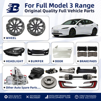 Autres pièces de carrosserie pour Tesla Model 3, couvre-pédale en aluminium, autres pièces automobiles, amélioration sportive intérieure, accessoire extérieur de voiture, pièce EV