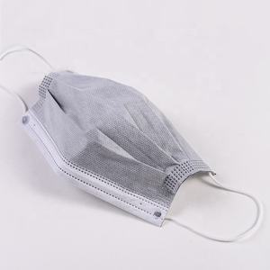 Masker Filter Karbon Aktif Sekali Pakai SJ 4 Lapis 4 Lapisan Filter Karbon Aktif Anti-debu Pelindung Wajah OEM Grosir - Product Image 5