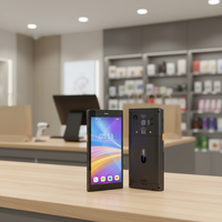 OEM ODM Industriel Android 12.0 Réseau 5G Lecteur de codes-barres 2D Portable RFID IP65 Robuste PDA Magasins de détail Smartphone 5'' 13MP