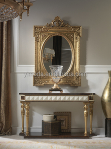 Biệt thự sang trọng Victoria thiết kế bằng gỗ chạm khắc thêu Sofa vàng trắng lá sơn Cung điện tuifted <span class=keywords><strong>couch</strong></span> - Product Image 5